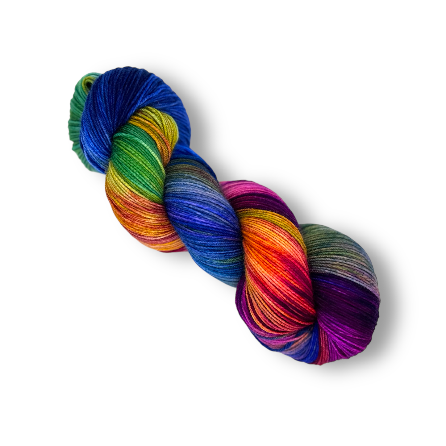 4-fach Lungauer Nr. 26 präsentiert ein handgefärbtes Modal Farbverlaufsgarn mit lebendigen Regenbogenfarben, natürliche Fasern, besonders weich und vielseitig, Modal Farbverlaufsgarn zum Verlieben.