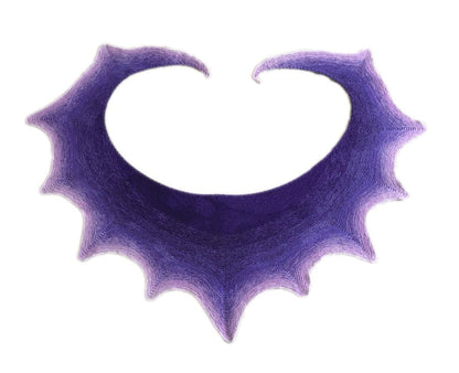 Farbvariante VIOLA mit einem fein abgestimmten Verlauf von hellem Flieder über satte Violettnuancen bis zu tiefem Purpur, handgefärbe Farbverlaufswolle Modal aus natürlichen Fasern – Modal Farbverlaufsgarn zum Verlieben.