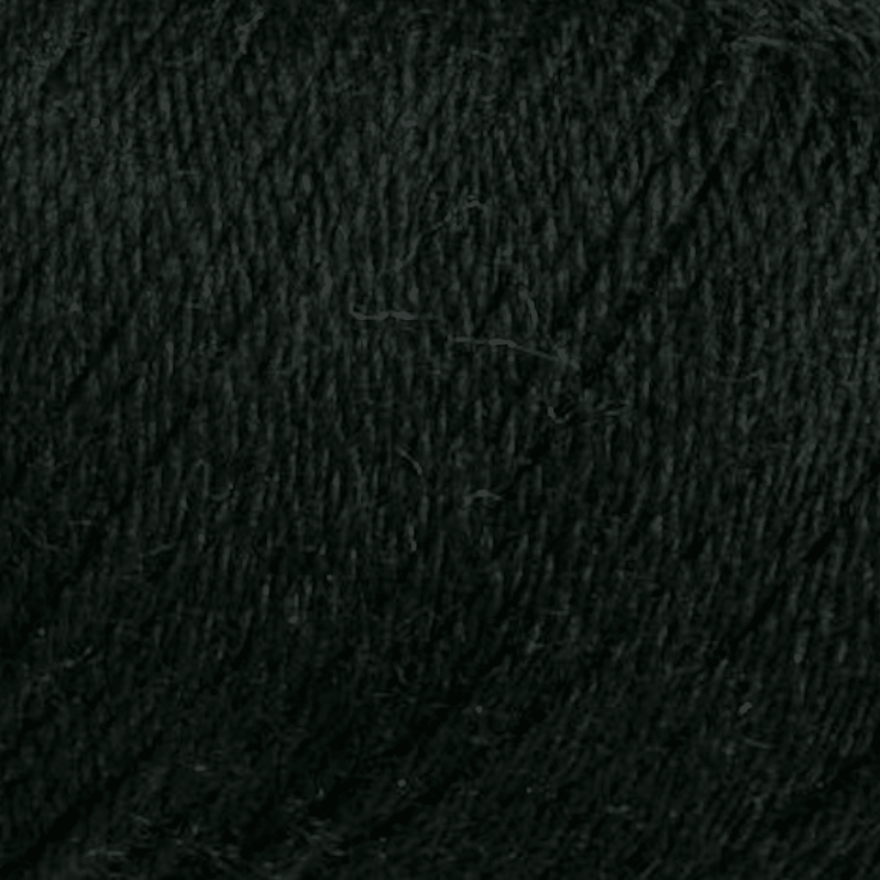 Handgefärbte Farbverlaufswolle Modal in elegantem Schwarz mit weichem Griff und natürlichen Fasern, perfekt für hochwertige Strick- und Häkelprojekte – Ferner Vielseite 210, Modal Farbverlaufsgarn zum Verlieben.