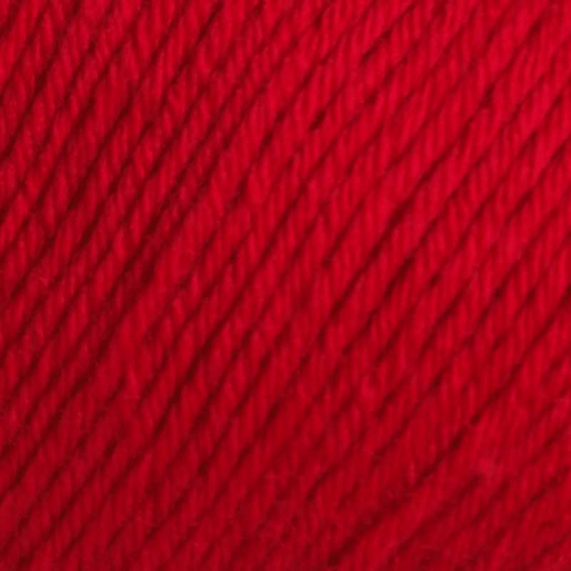 Intensiv roter, handgefärbter Bobbel aus Farbverlaufswolle Modal mit natürlicher Struktur und weichem Griff, ideal für kreative Strick- und Häkelideen – Ferner Vielseite 125, Modal Farbverlaufsgarn zum Verlieben.