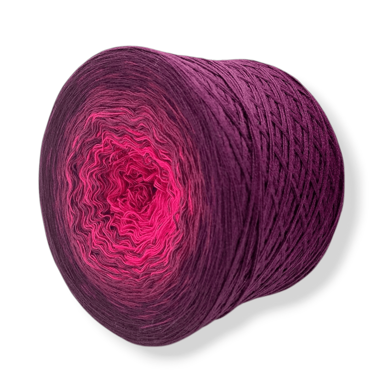 Farbvariante HIMBEERE begeistert mit einem sanften Modal Farbverlauf von kräftigem Pink zu sattem Beerenton, handgefärbte Farbverlaufswolle Modal aus natürlichen Fasern – Modal Farbverlaufsgarn zum Verlieben.